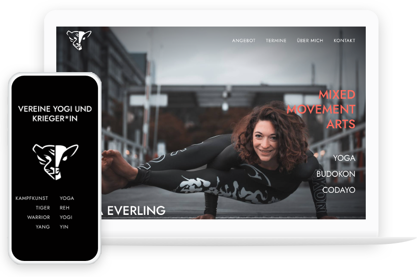 Start 13 Webdesign Beispiel tabeaeverling.com