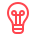 Start 6 web icon light bulb